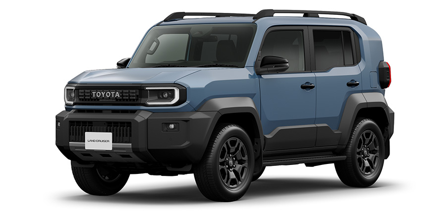 トヨタ ランドクルーザーFJ。2026年5月14日発売時の公式画像。標準の角目ヘッドランプ仕様