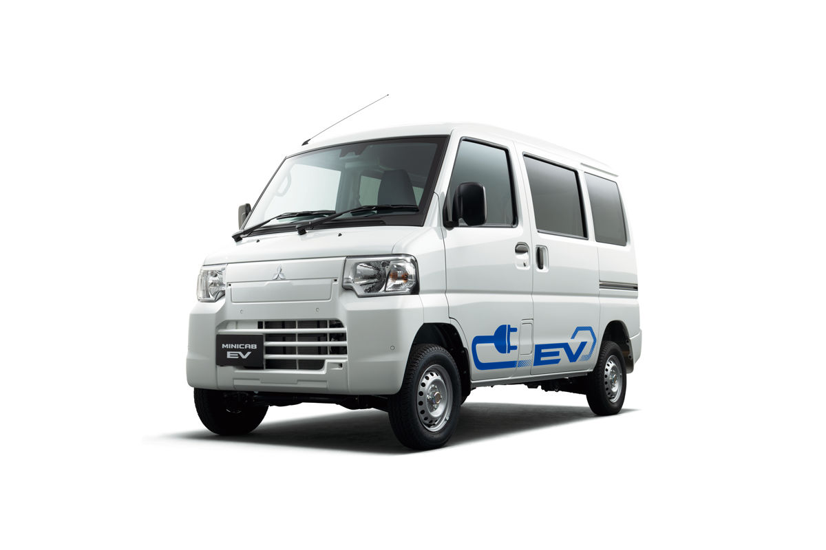 三菱ミニキャブEV CD 20kWh 4シーター。2026年9月17日一部改良時の公式画像