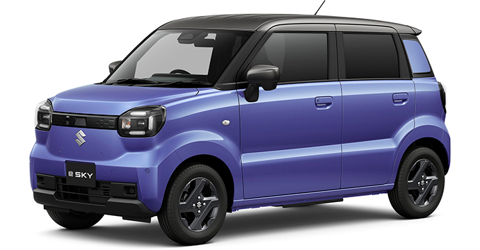 スズキの軽乗用EV新型「e SKY」。2026年10月6日の発売リリースに掲載された公式画像