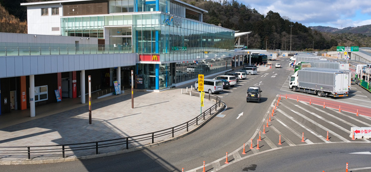 高速道路のSA