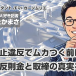 一時停止違反でムカつく前に。点数・反則金と取締の真実を解説