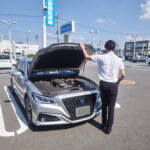 実車の査定開始