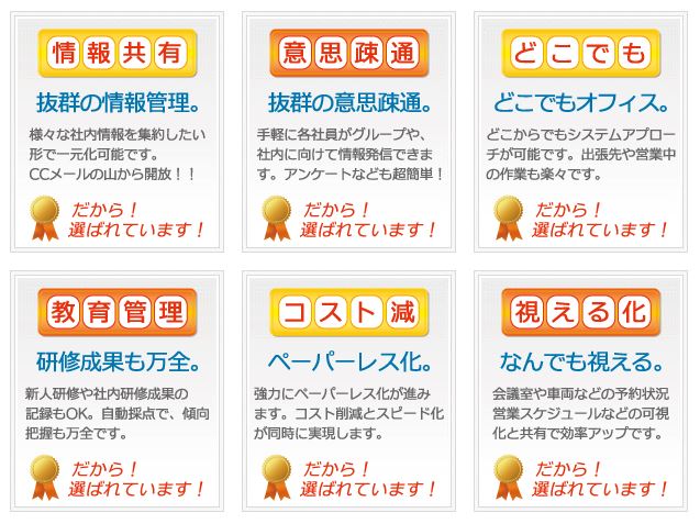 システムの特徴